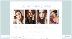 Desktop Screenshot of lilylelymakeup.com